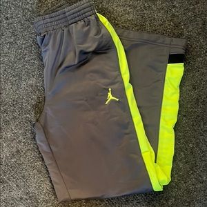 Jordan Green Sweatpants with Modern Design